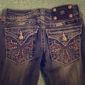 Miss Me jeans size 25. JP504688 Boot cut.